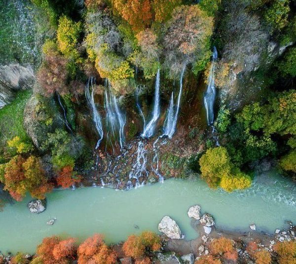 آبشار بیشه؛ نگین درخشان لرستان